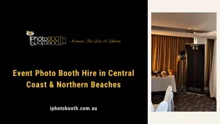Event Photo Booth Hire in Central Coast & Northern Beaches