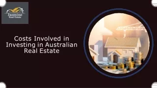 Costs Involved in Investing in Australian Real Estate