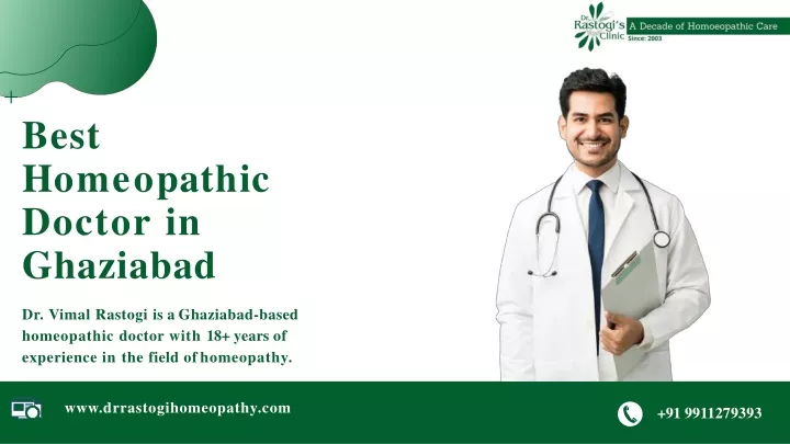 best h o m e o p a t h i c doctor in ghaziabad