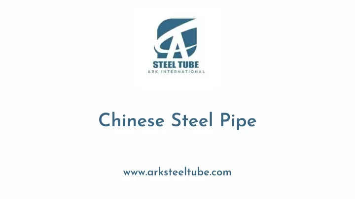 chinese steel pipe