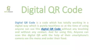 Digital QR Code