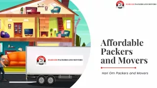 Hari Om Packers and Movers in Hisar, Affordable & Trusted Packers and Movers in Hisar