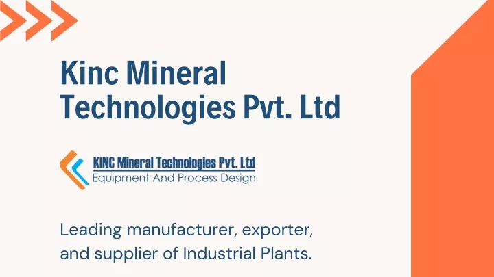 kinc mineral technologies pvt ltd