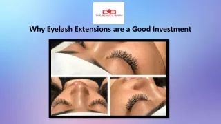 Why Eyelash Extensions are a Good Investment