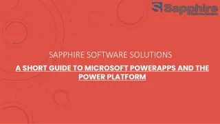 sapphire software solutions