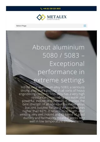 Aluminium 5083