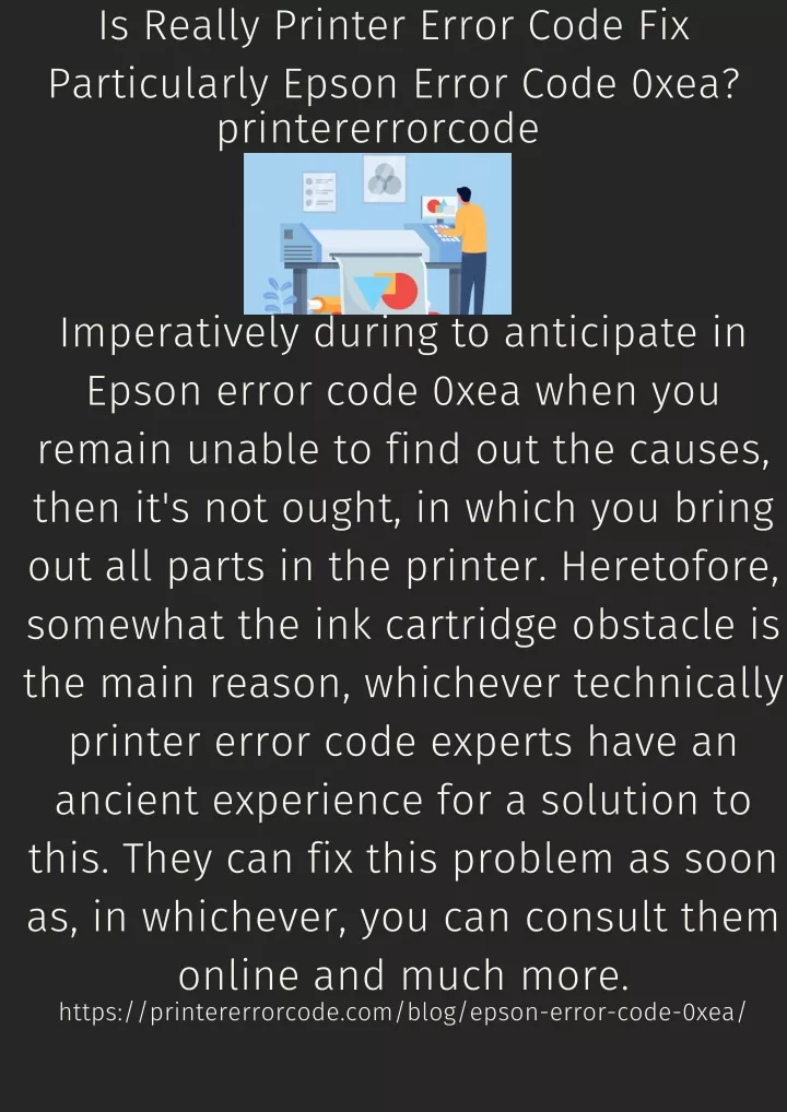 is really printer error code fix particularly