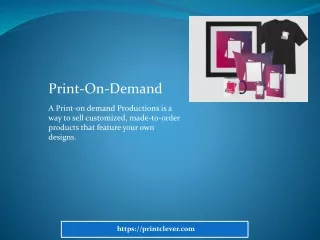 print on demand