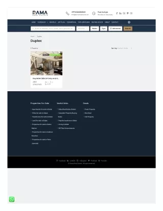 Duplexes for sale in UAE