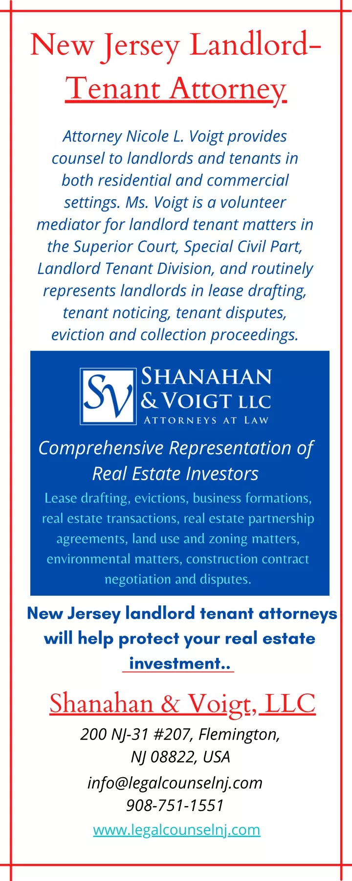 new jersey landlord tenant attorney