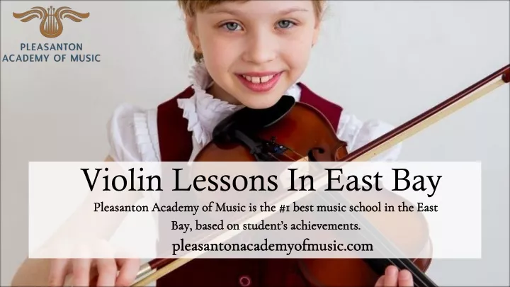 violin lessons in east bay