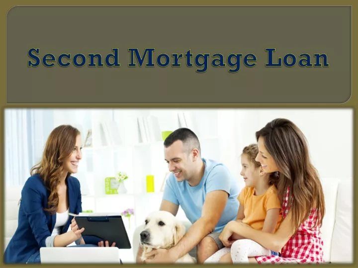 second mortgage loan