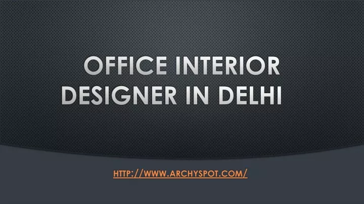 office interior designer in delhi