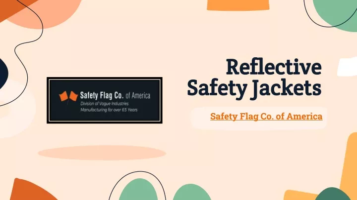 reflective safety jackets