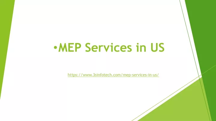 mep services in us
