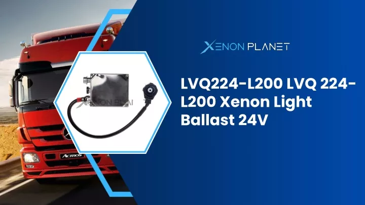 lvq224 l200 lvq 224 l200 xenon light ballast 24v