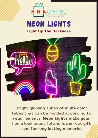 Unique Decorative Lights For Home | HNA Gifting