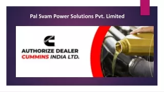 Pal Svam Power Solutions Pvt. Limited