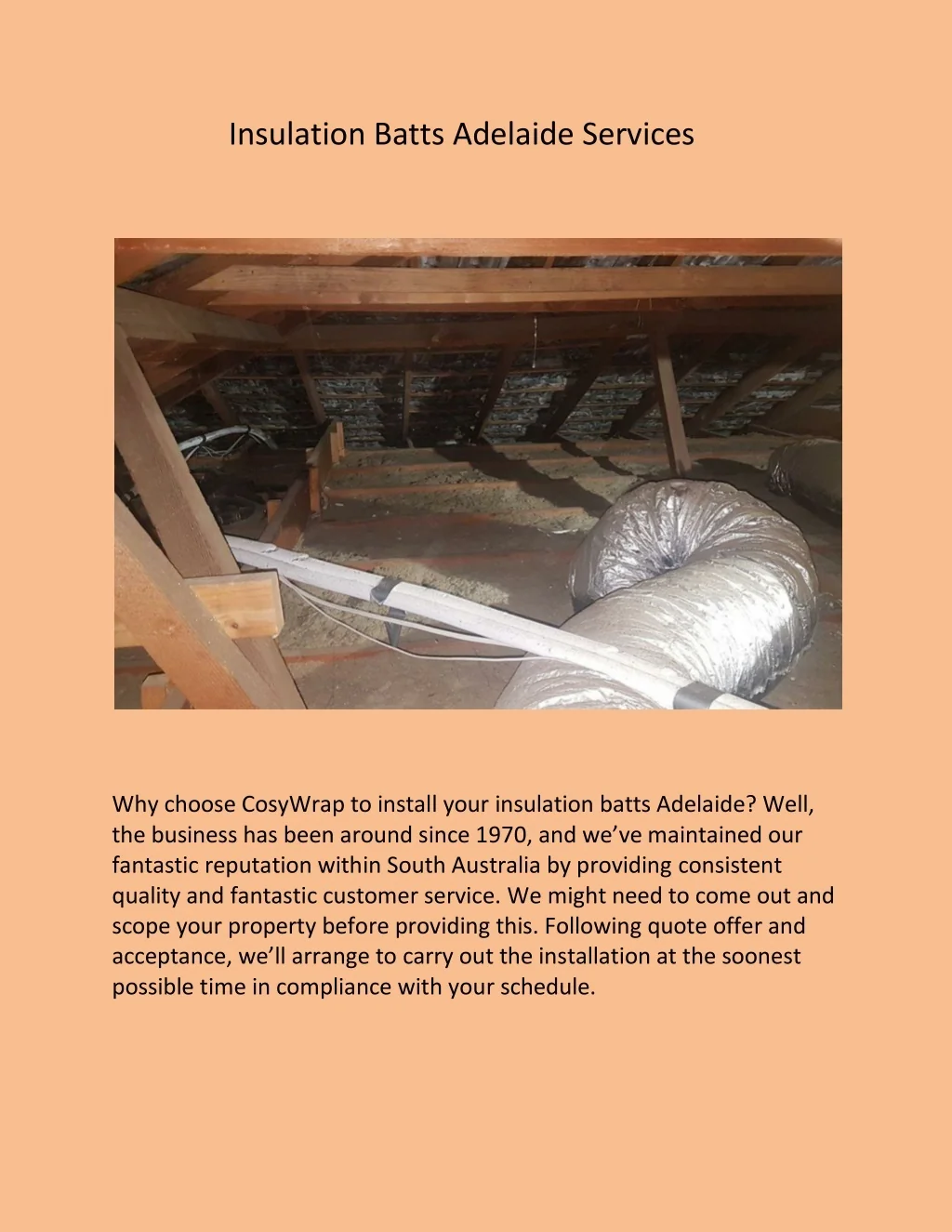 PPT - Insulation Batts Adelaide Services PowerPoint Presentation, free ...