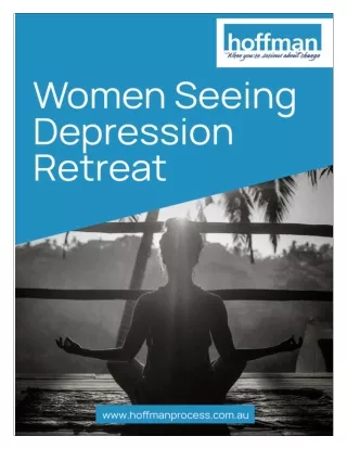 Depression Retreat in Mental Health Facilities - Women's Self-Care