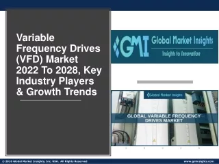 variable frequency drives vfd market 2022 to 2028