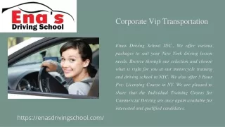 corporate vip transportation