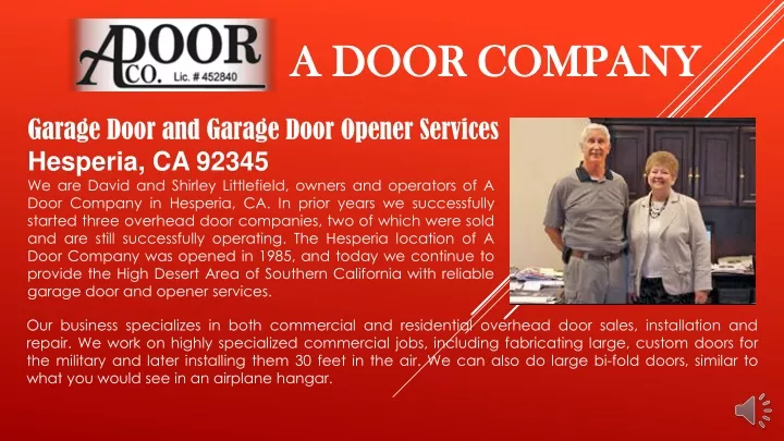 a door company a door company