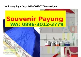 Jual Payung Lipat Jogja