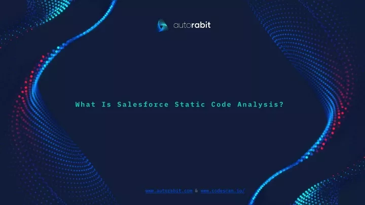 what is salesforce static code analysis
