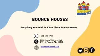 Comprehensive Guide to Renting a Bounce Houses in AZ