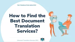 the translation industry