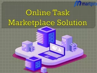 online task marketplace solution