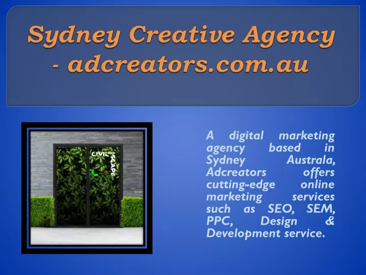 sydney creative agency adcreators com au