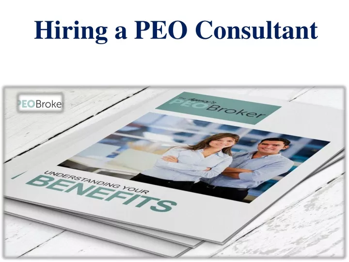 hiring a peo consultant