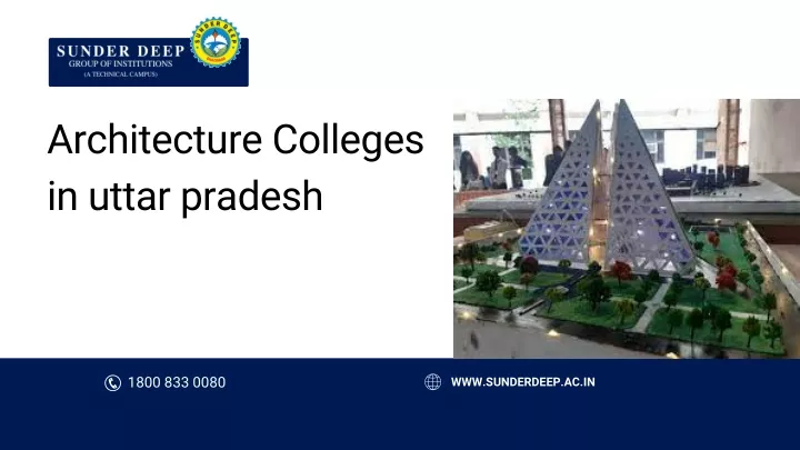 architecture colleges in uttar pradesh