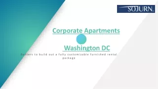 Corporate Apartments Washington DC