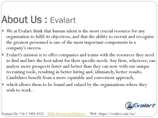 Evalart - Skills Assessment Platform