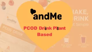 andMe PCOS, PCOD Drink Plant Based | 250gm | For Hormonal Balance
