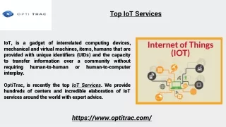 top iot services