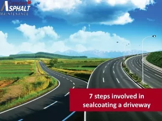 7 steps involved in sealcoating a driveway