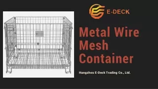 metal wire mesh container