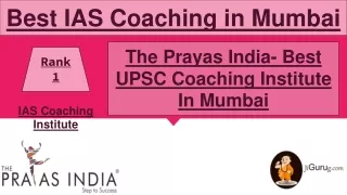 Best IAS Coaching in Mumbai