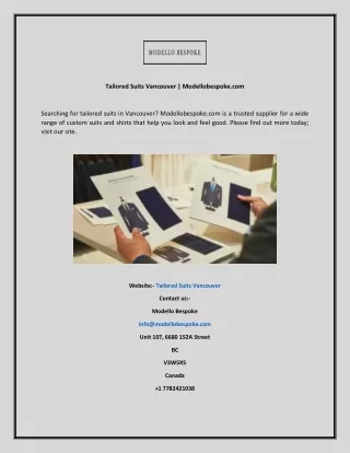 tailored suits vancouver modellobespoke com