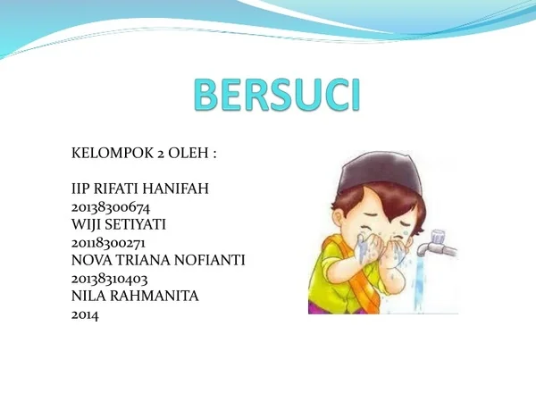 bersuci