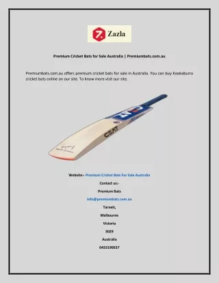 Premium Cricket Bats for Sale Australia  Premiumbats.com