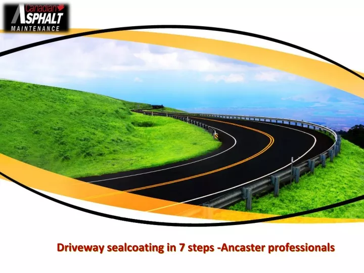 driveway sealcoating in 7 steps ancaster professionals