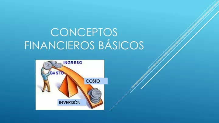 PPT - Conceptos Financieros Básicos-Emprendimiento PowerPoint ...