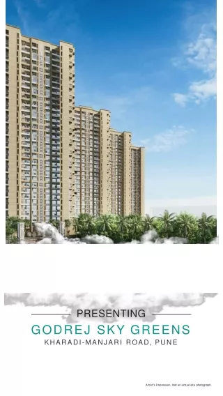 Godrej SKY Greens Manjari Pune-New Launch