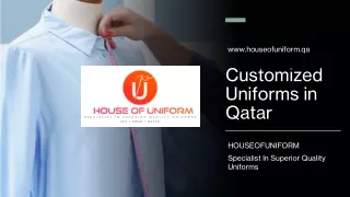 Customized Uniforms in Qatar_