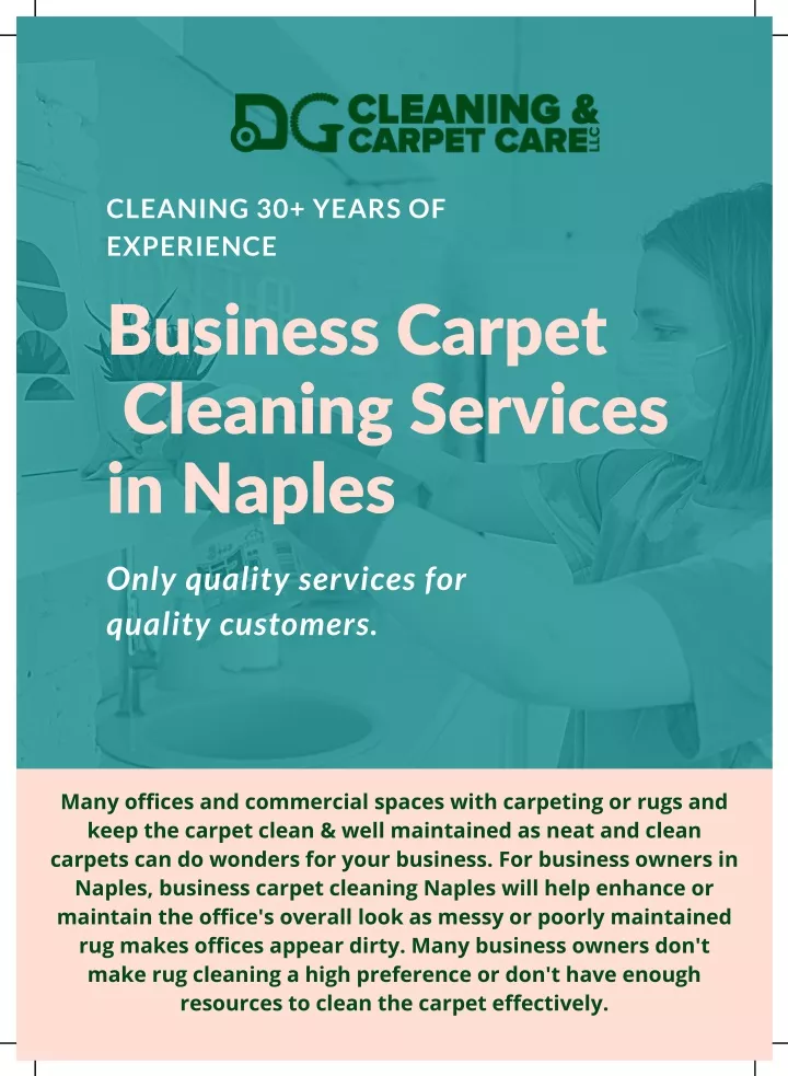 cleaning 30 years of experience